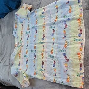 White Cross Scrub Top